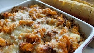 Cheesy Bolognaise Pasta Bake [upl. by Saxon]