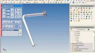 Autodesk Inventor Piping via VBA [upl. by Ominorej564]