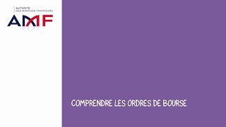 Comprendre les ordres de Bourse [upl. by Knowle286]