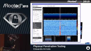 Eduardo Arriols  Physical Penetration Testing Rooted CON 2015  ESP [upl. by Llevol]