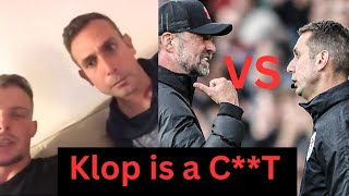 ✅Referee David Coote Suspended ‼️ for calling Klop a “c” and Liverpool “s” [upl. by Bej]