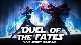 DUEL OF THE FATES  Cancelled STAR WARS Episode 9  Script Reading 🎙️ [upl. by Dollar]