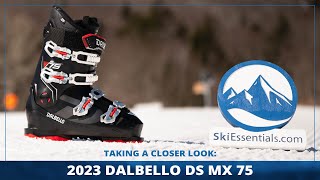 2023 Dalbello DS MX 75 Ski Boots Short Review with SkiEssentialscom [upl. by Asinet]