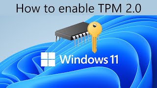 Windows 11 and TPM 20 Explained How to Enable TPM  PTT on your PC [upl. by Alael]