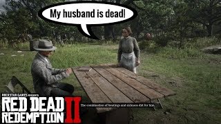 Mrs Downes Pay off her Debts at Camp  Red Dead Redemption 2 [upl. by Edva]