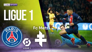 PSG vs Metz  LIGUE 1 HIGHLIGHTS  12202023  beIN SPORTS USA [upl. by Elora]