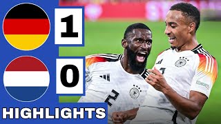 ⚪️Germany vs Netherlands 10 Extended HIGHLIGHTS  UEFA Nations League [upl. by Damal791]