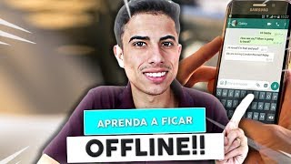 Como desativar temporariamente o WhatsApp  FICAR OFFLINE [upl. by Staley]