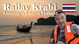 Railays amazing beaches Explore Krabi amp Ao Nang in Thailand  Episode 2 [upl. by Llerehs]