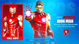 How to UNLOCK IRONMAN SUIT in Fortnite Season 4 Tier 100 Skin [upl. by Almeta]