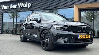 Volvo XC40 Extended Range Electric Ultimate BLACK EDITION  Onyx Black  Heico Sportiv [upl. by Lundt]