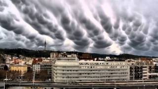 10 Bijzondere soorten wolken zoals een cirrus radiatusmammatus en shelf clouds [upl. by Attela696]