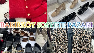 BAKIRKÖY SOSYETE PAZARI 😍🛒🛍️ 28 KASIM 🌺KEYİFLİ SEYİRLER 🌺 [upl. by Crosley421]