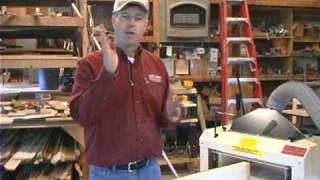 Woodmaster PlanerMolder with Gary Striegler Part 6 Edge Planing [upl. by Nesnar135]