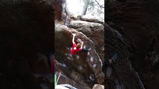 A Ciegas 7a Techos albarracin spain bouldering climbing escalada sandstone ballern [upl. by Haram]