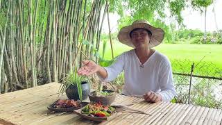 Countryside Food One chicken three different foods Soup Fried and Grill [upl. by Ynez859]