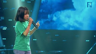 Aaradhya Dahal quotPahadko Mathi Mathiquot  The Voice Kids Season 3  2024 [upl. by Tnecillim546]