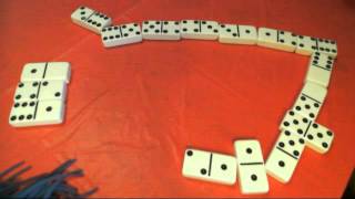 HOW TO PLAY DOMINOES  What happens when you run out of dominoes [upl. by Nala]