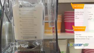 How to Make Lychee Slush [upl. by Berger]