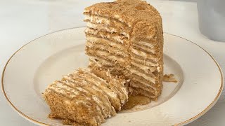 HONEY CAKE recipe aka UKRAINIAN MEDIVNYK Family recipe [upl. by Niro968]