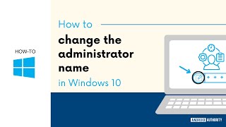 How to change the administrator name in Windows [upl. by Cypro]