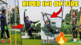 KIPER INI LAGI ON FIRE 😱🔥  LATIHAN BARENG KIPER LIGA 3 INDONESIA [upl. by Tterraj]