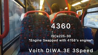 Journey On YW18 4360BX02AVT NXBus ADL Dennis Trident2 ALX400 ReEngined 2018 ARCHIVES [upl. by Nahgen]