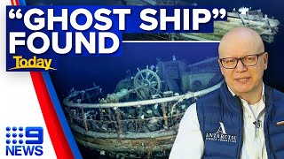 Ernest Shackletons Endurance ship found in Antarctica after 107 years  9 News Australia [upl. by Ellives]