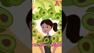 Amazing Avocado  Learning About Fruits for Children  Cuteni Song For Kids  Fruit Paradise [upl. by Adolphus]