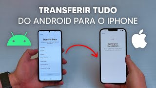 Como Transferir TODOS os Dados do Android para o iPhone Passo a Passo [upl. by Asimaj]