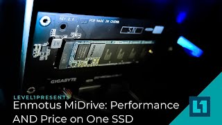 Enmotus MiDrive PerformanceAND Price on One SSD [upl. by Hasty716]