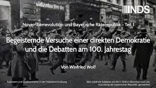 Teil 1 Novemberrevolution amp Bayerische Räterepublik  Begeisternde Versuche direkter Demokratie [upl. by Cyn]