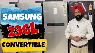 New Samsung 236 litre Convertible Fridge Features and Uses 2024 [upl. by Evreh]