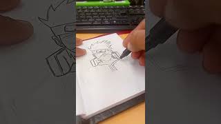 How to draw kakashi timelapse shorts anime art drawing quickdrawing sketchings [upl. by Manvell872]