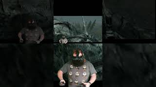 A man on a mountain skyrim vr [upl. by Petit]