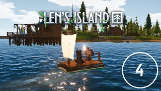 Lens Island FIRST BOAT TRAVEL amp UPGRADE WORKBENCH  Commentary  Episode 4 [upl. by Leese]