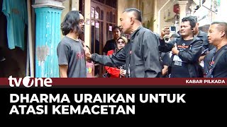 Dharma Blusukan Menemui Warga di Kawasan Mampang Prapatan  Kabar Pilkada tvOne [upl. by Schlenger]