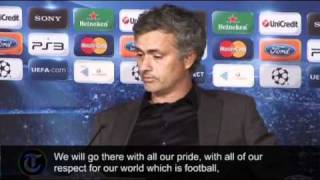 Jose Mourinhos angry reaction to Real Madrids Champions Le [upl. by Silirama]