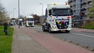 Truckrun in Rozenburg 🇳🇱 6 april 2019 [upl. by Astera]