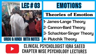 Theories of Emotion  Theories of Emotion in Psychology  Clinical Psychologist Iqra Saeed [upl. by Anivid176]