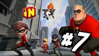 Disney Infinity Guide  Walkthrough Part 7 The Incredibles Protective Measures [upl. by Hickey]