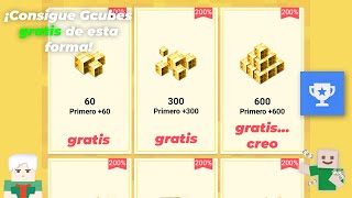 Cómo conseguir Gcubes FÁCILMENTE en Blockman GO No clickbait  TheSlimePro el Pro V3 [upl. by Brunella]