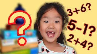 Gameschooling MATH  ADDITION Math board GAMES for Kindergarten 6 Games to Play [upl. by Atnima]