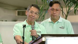 Chel Diokno leads reelectionist partylist group Akbayan in filing its CONA [upl. by Dnumyar]