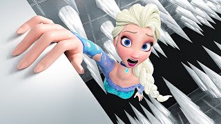 Elsa Frozen  Most Dangerous Escape Room [upl. by Mauer]