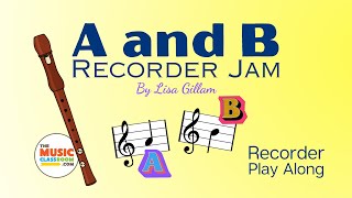 EASY Recorder Song for Beginners Uses quotAquot and quotBquot [upl. by Firestone95]