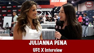 Julianna Peña will fight Raquel Pennington ‘to the death’ over back stabbing talks Amanda Nunes [upl. by Enilrem]