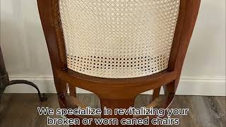 Chair Caning in Raleigh [upl. by Mireille]