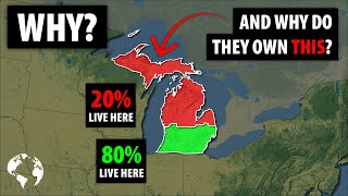 Why So Few People Live In The Northern Part Of Michigan [upl. by Notnil575]