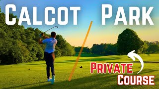 Calcot Park Golf Club  18 Holes [upl. by Ahtibat]